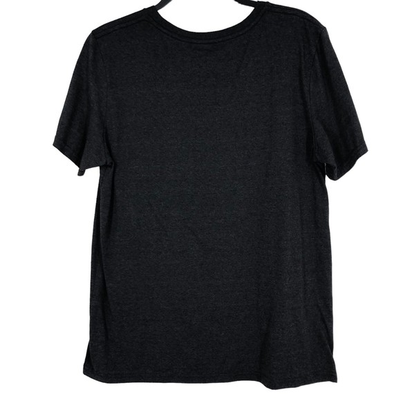 Nirvana Shirt Juniors XL Gray w/Rainbow colors Band Tee - Picture 2 of 4